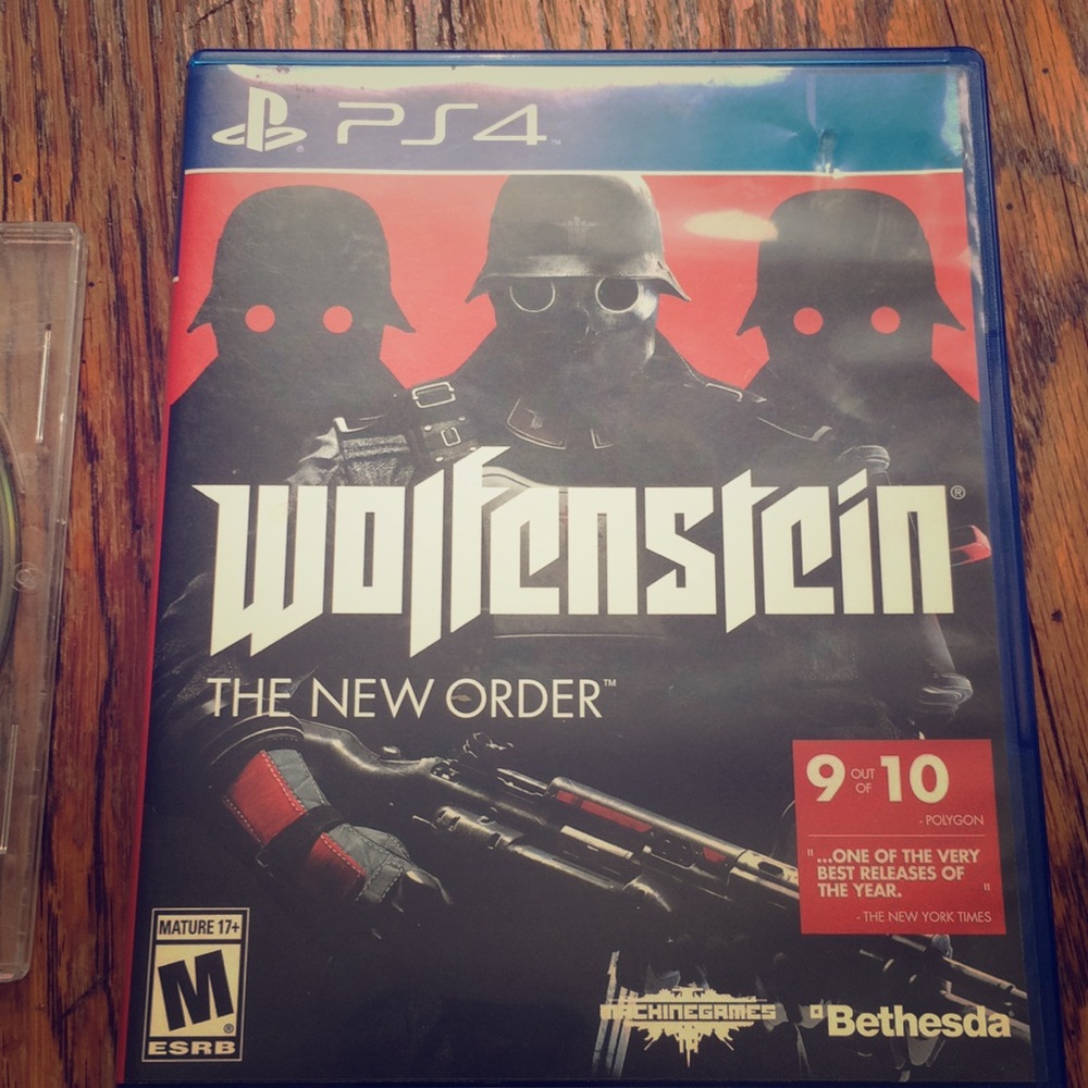 PlayStation 4 Game Wolfenstein The New Order